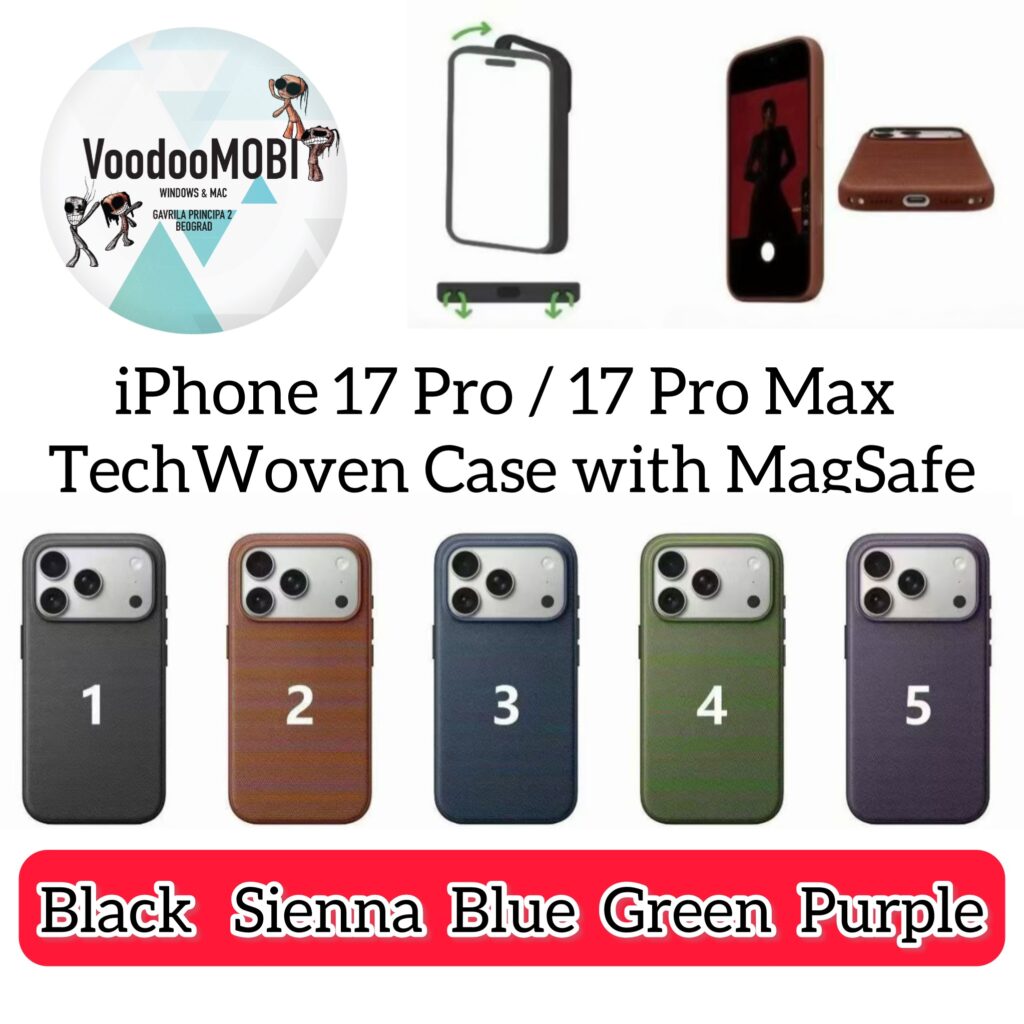 iPhone 17 Pro / Pro Max TechWoven Maskice sa MagSafe