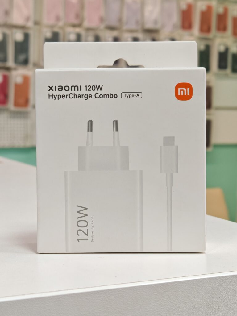 Xiaomi MI 120W HyperCharge Combo Type-A Power Adapter + Kabl