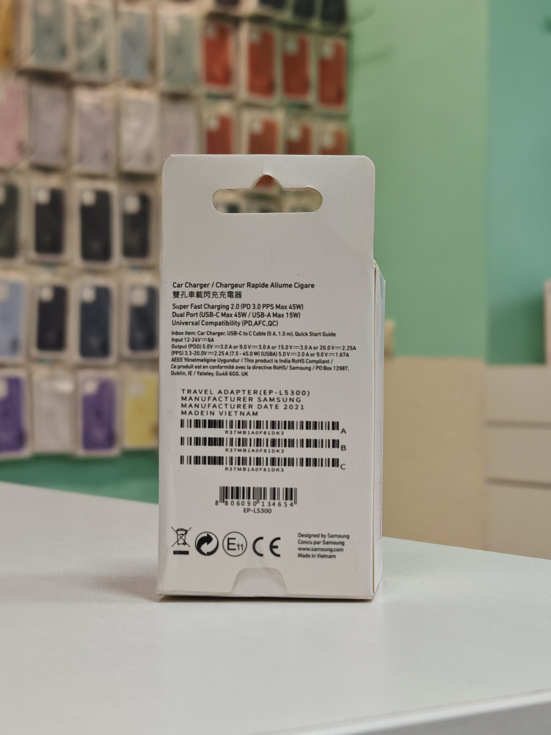 Samsung Fast Car Charger - Auto Punjac Dual 45W & 15w + Kabl - Image 2
