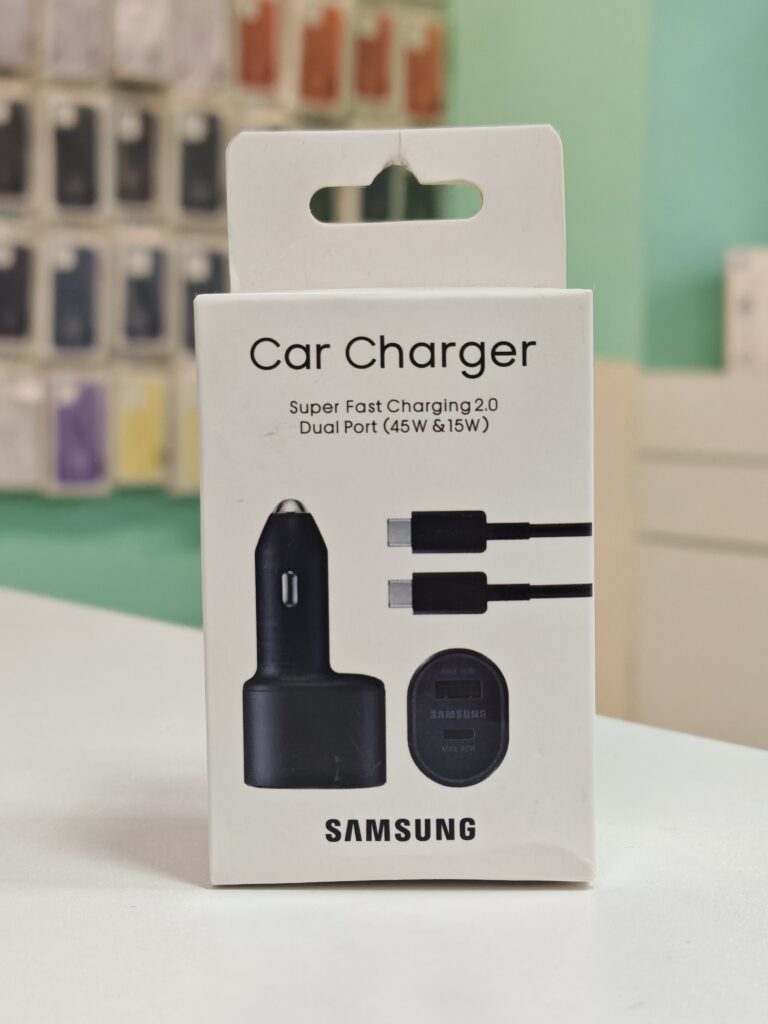 Samsung Fast Car Charger - Auto Punjac Dual 45W & 15w + Kabl