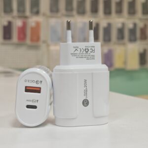 Brzi Punjač 20W (USB-C PD + USB-A QC 3.0) - TE-PD06
