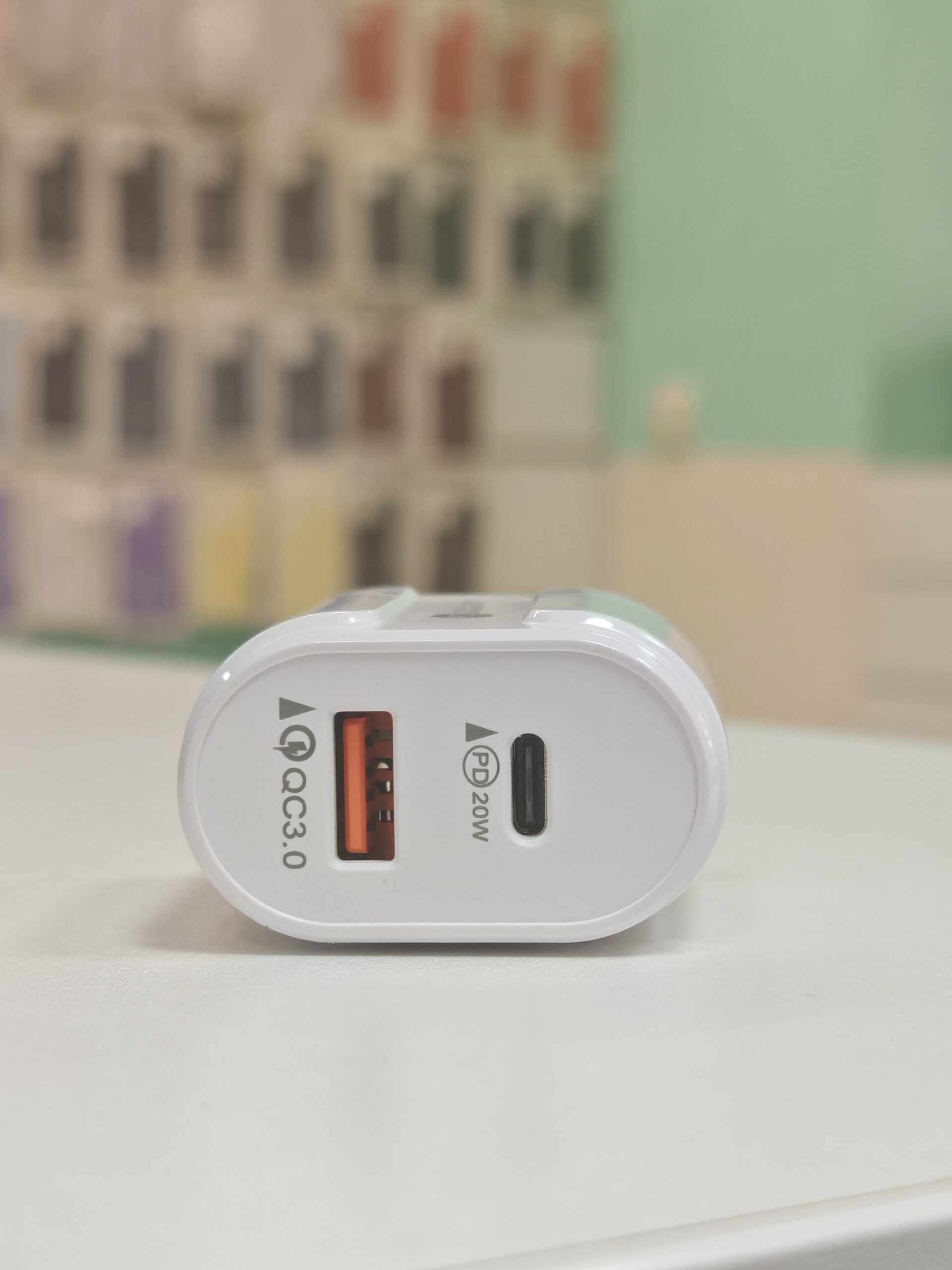 Brzi Punjač 20W (USB-C PD + USB-A QC 3.0) - TE-PD06 - Image 2