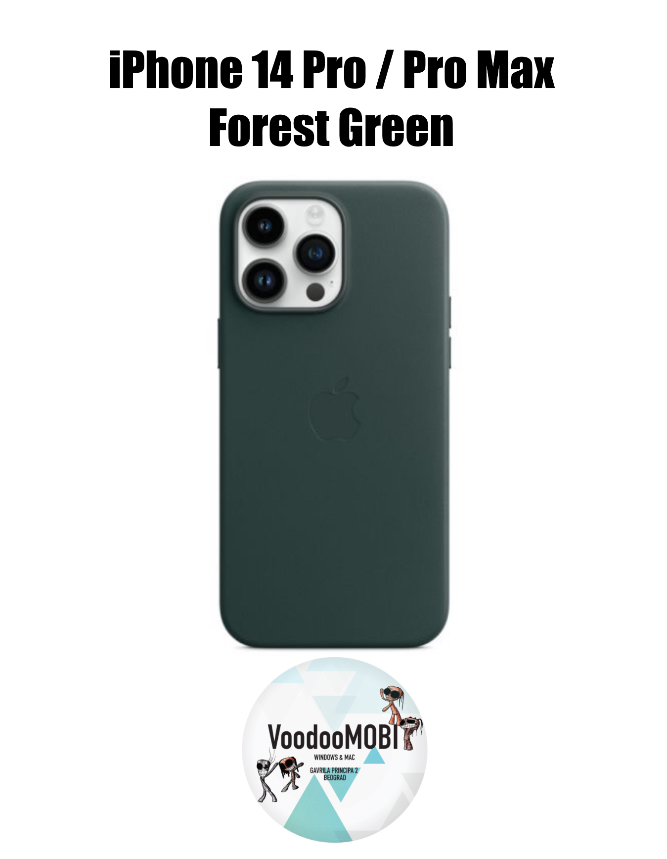 iPhone 14 Pro Max Leather Case sa MagSafe - Image 4