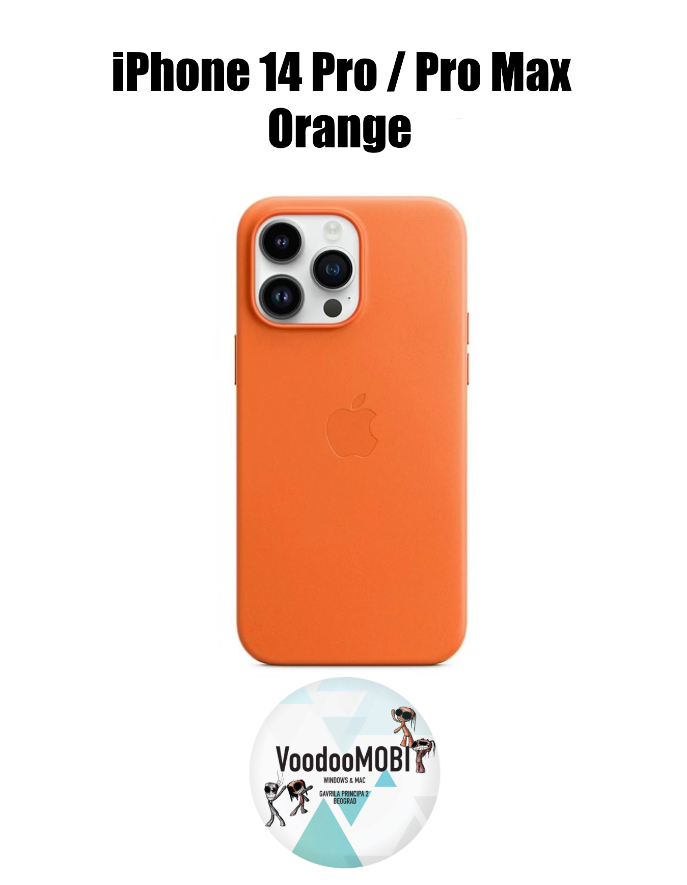 iPhone 14 Pro Max Leather Case sa MagSafe - Image 2