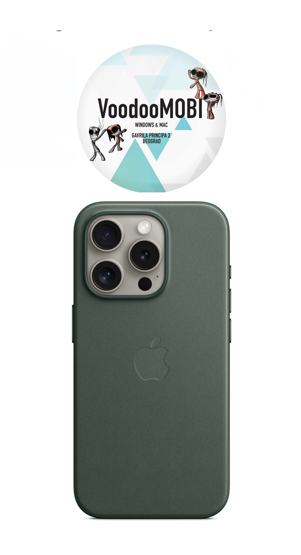 iPhone 15 / 15 Plus / 15 Pro / 15 Pro Max Leather Case sa MagSafe - Image 5