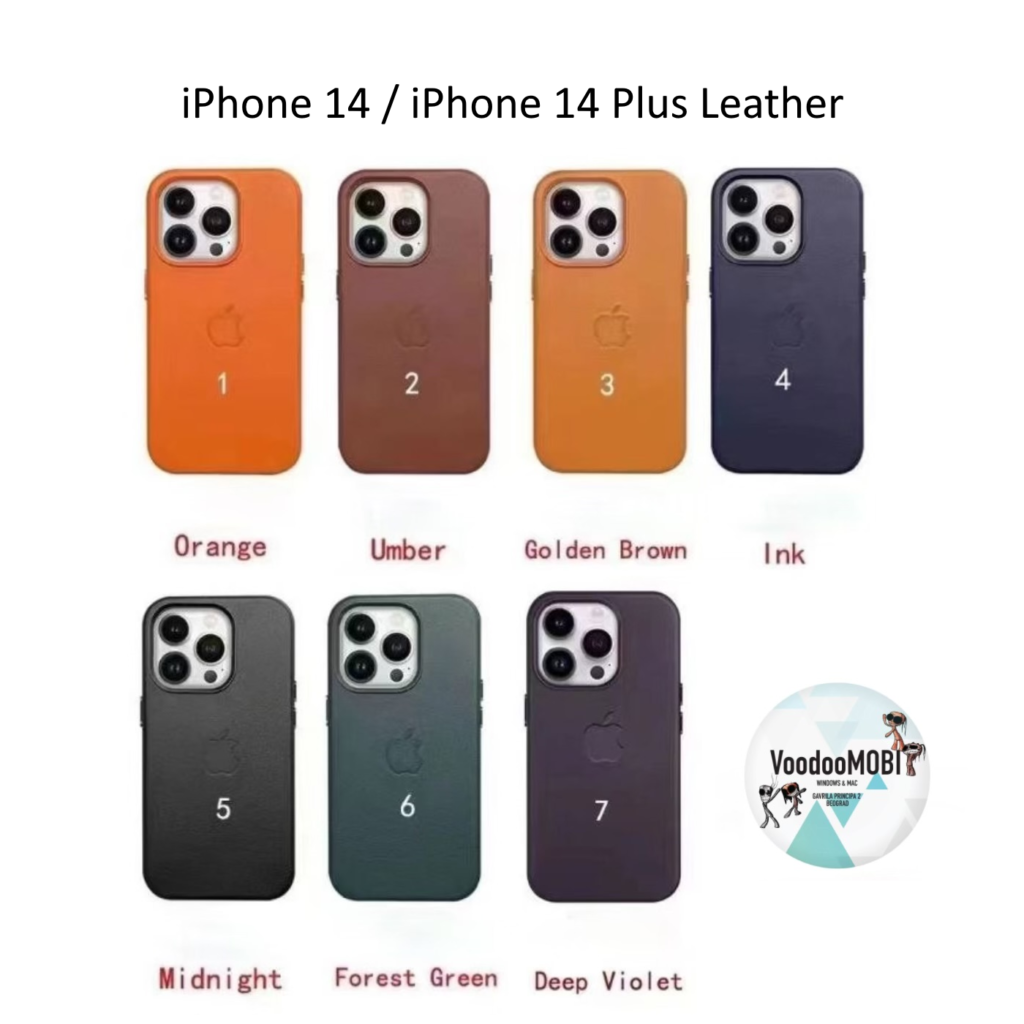 iPhone 14 / 14 Plus Leather Case