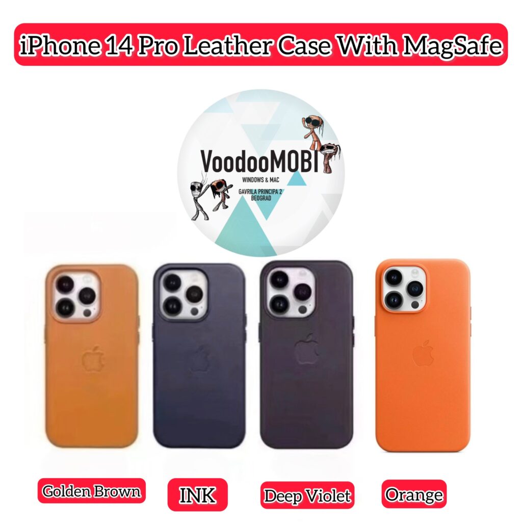 iPhone 14 Pro Leather Case sa MagSafe