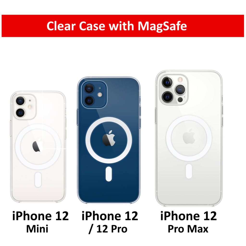 iPhone 12 / Mini / Pro / Pro Max Clear Case with MagSafe