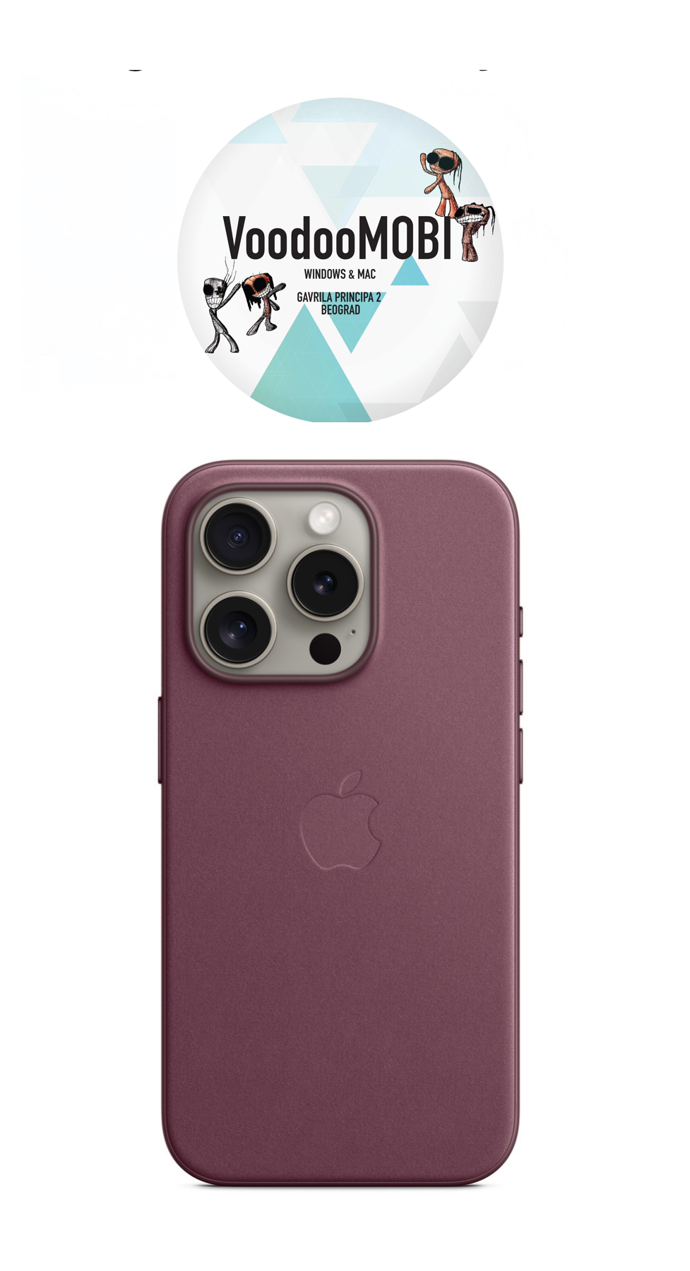 iPhone 15 / 15 Plus / 15 Pro / 15 Pro Max Leather Case sa MagSafe - Image 4