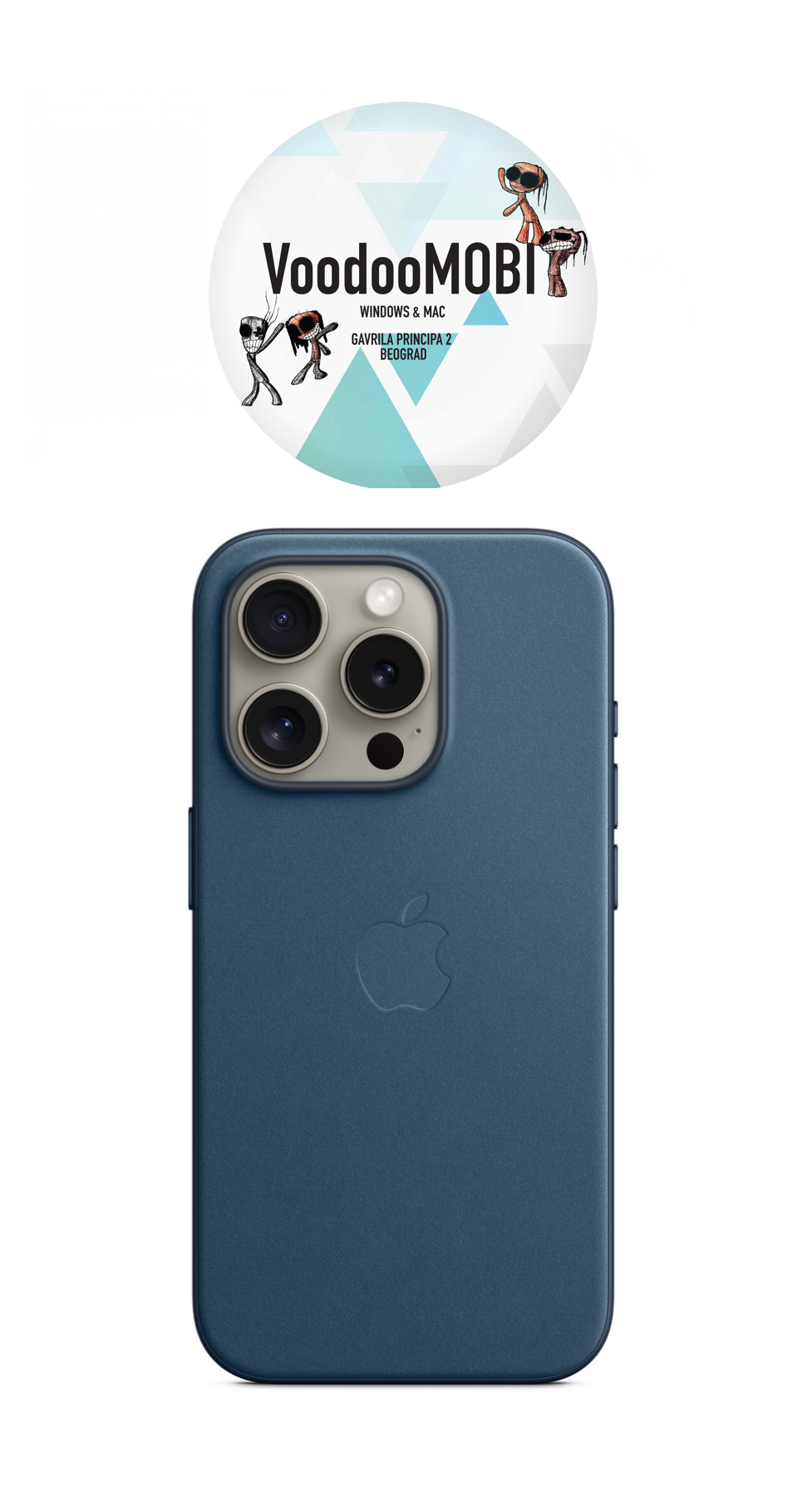 iPhone 15 / 15 Plus / 15 Pro / 15 Pro Max Leather Case sa MagSafe - Image 3