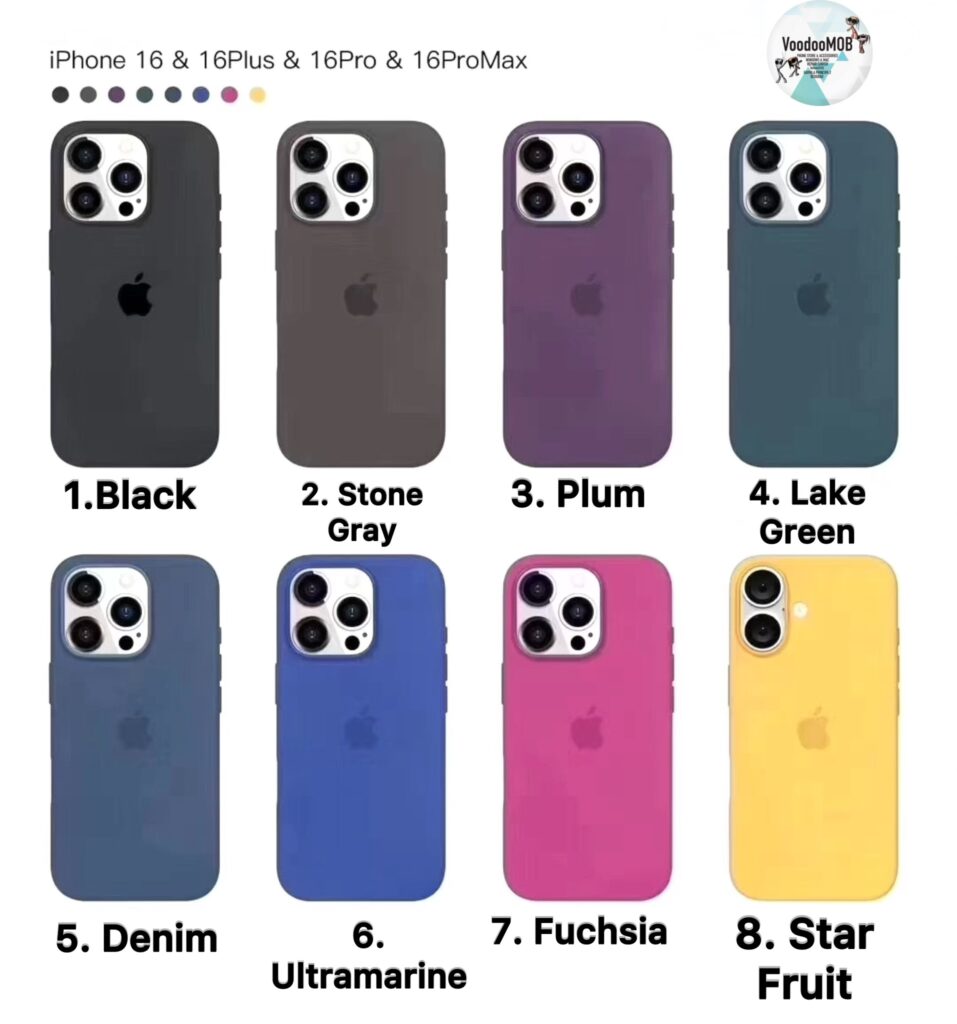 iPhone 16 / 16 Plus / 16 Pro / 16 Pro Max Silicone/Leather Maskice sa MagSafe