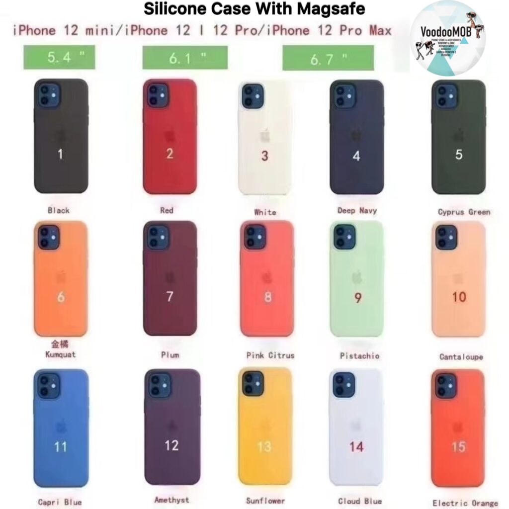 iPhone 12 / 12 Pro Silicone Case with MagSafe
