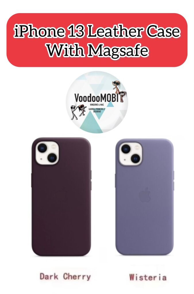 iPhone 13 Leather Case with MagSafe