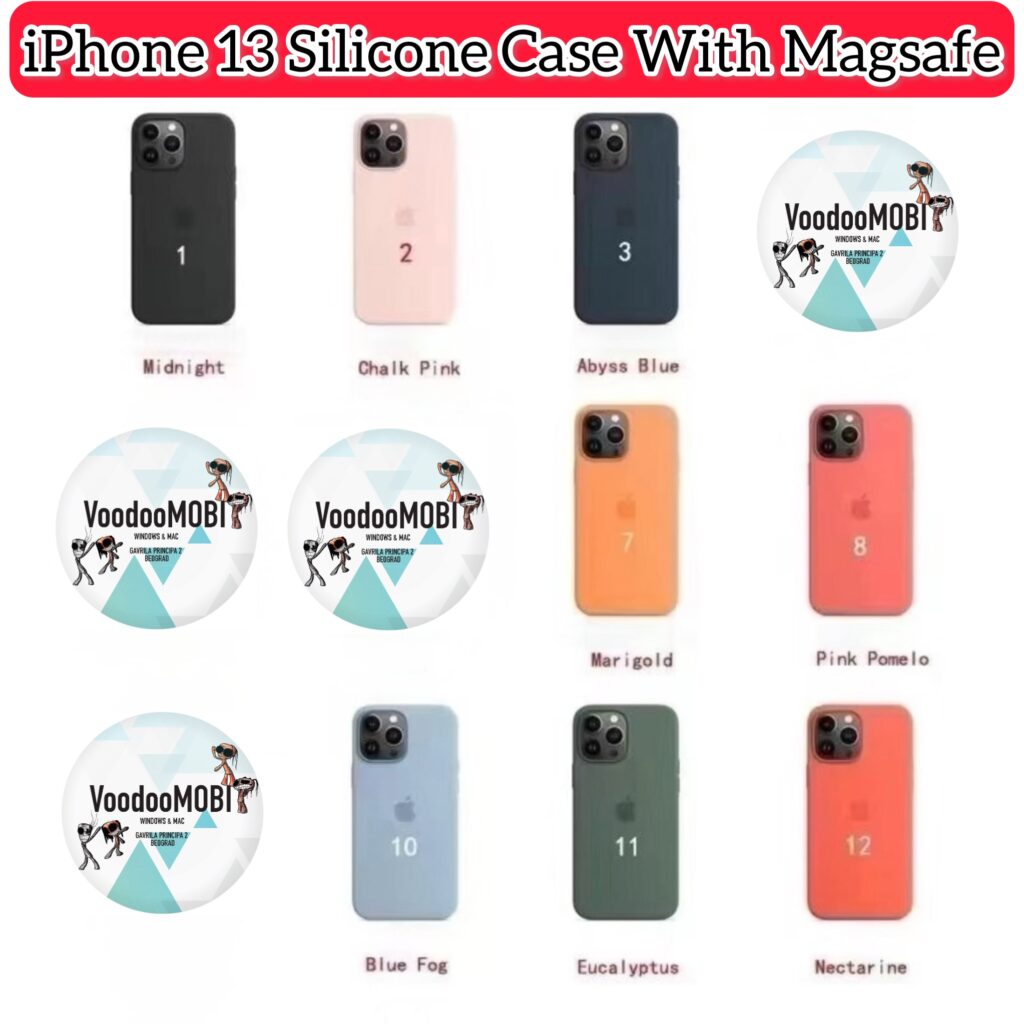 iPhone 13 Silicone Case with MagSafe