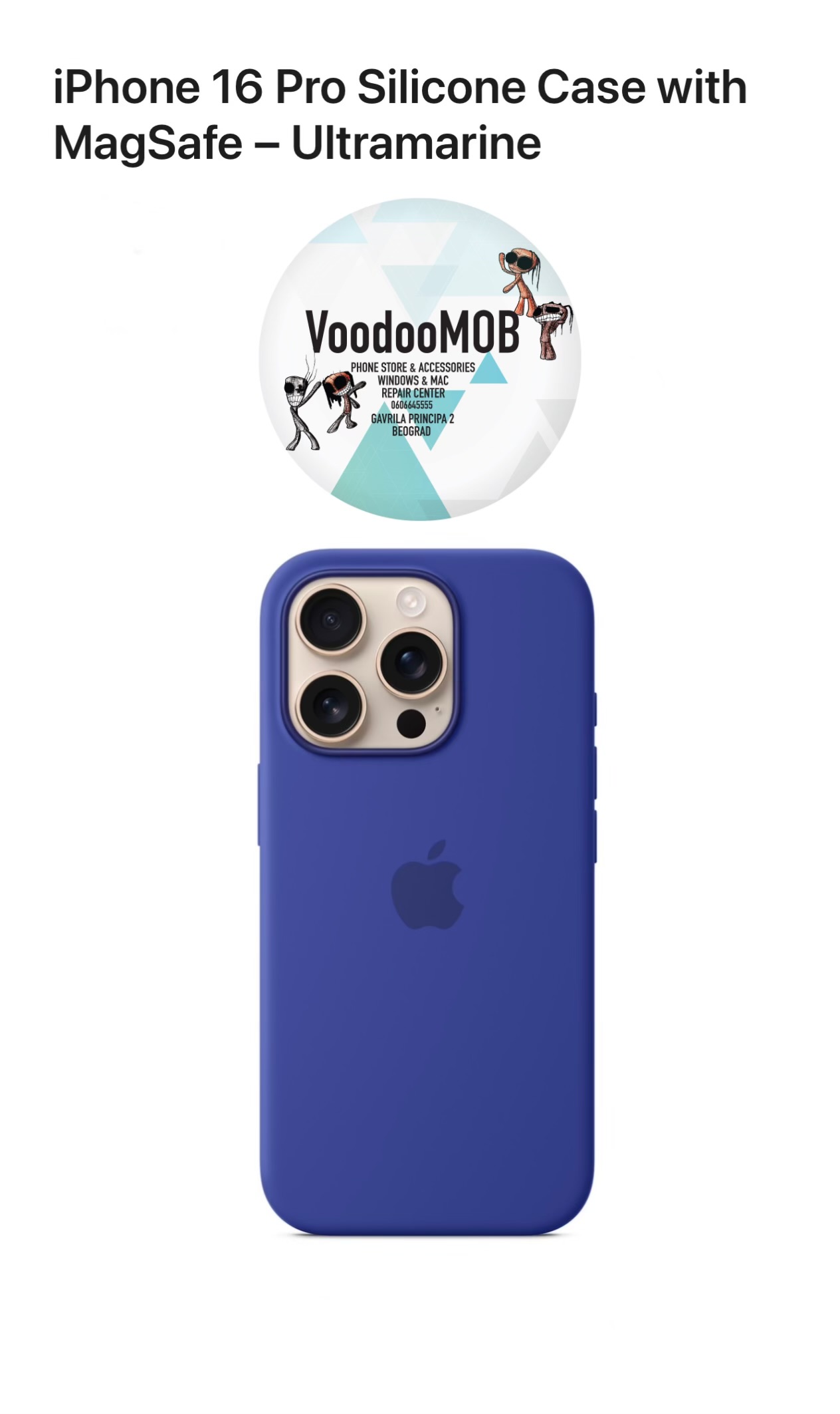 iPhone 16 / 16 Plus / 16 Pro / 16 Pro Max Silicone/Leather Maskice sa MagSafe - Image 4