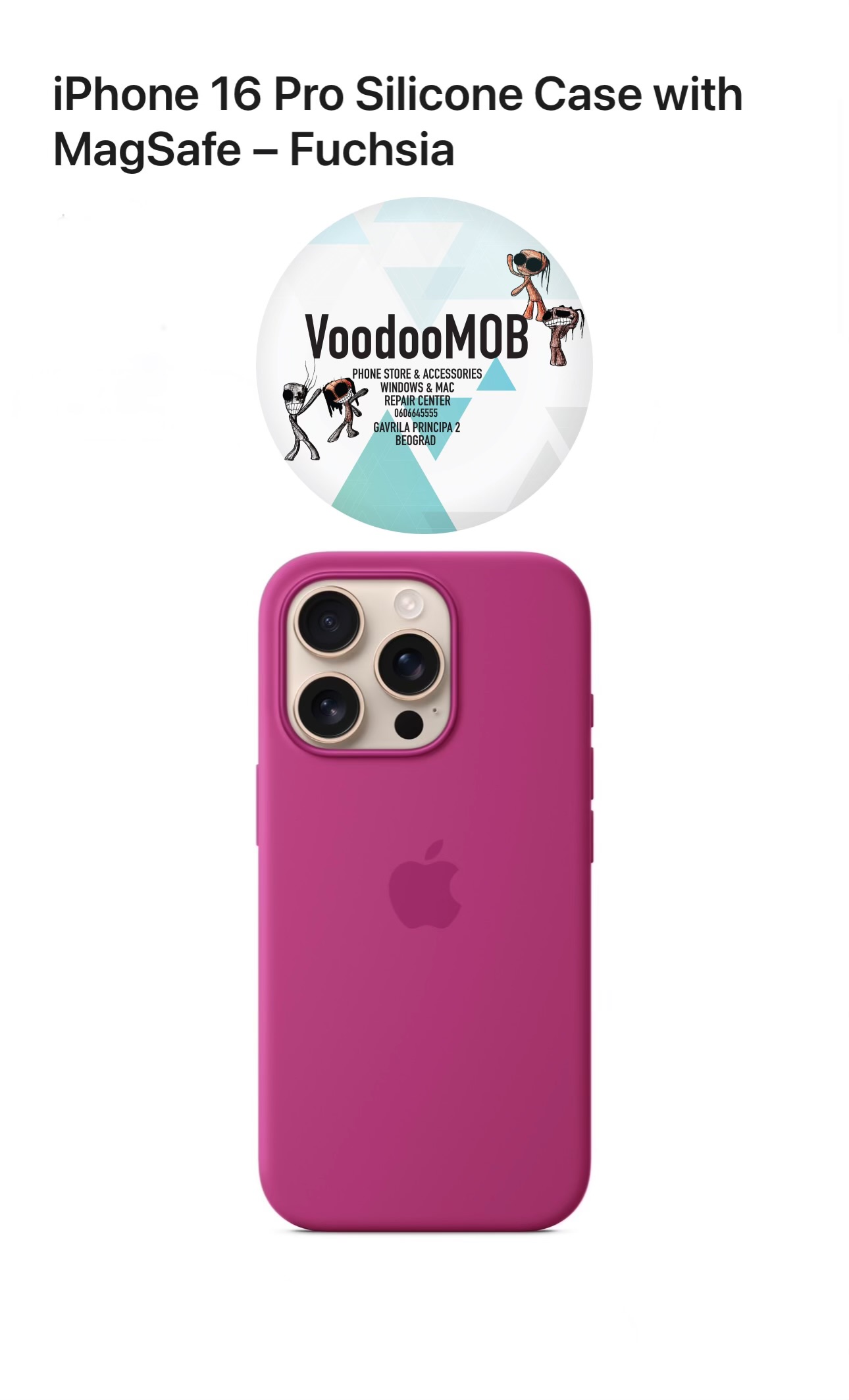 iPhone 16 / 16 Plus / 16 Pro / 16 Pro Max Silicone/Leather Maskice sa MagSafe - Image 6