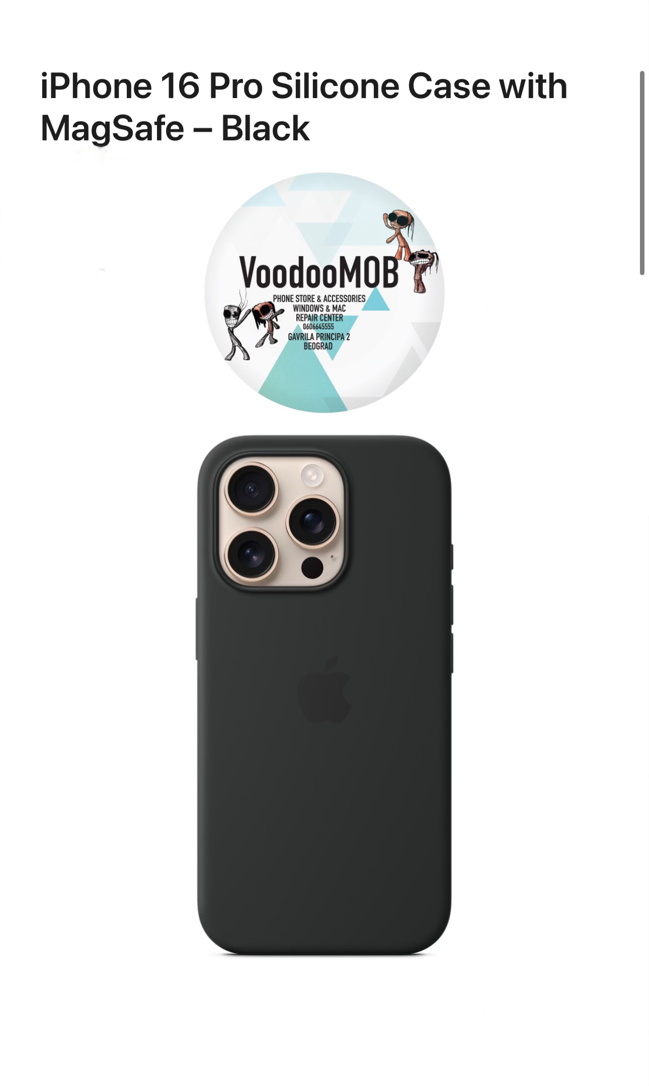 iPhone 16 / 16 Plus / 16 Pro / 16 Pro Max Silicone/Leather Maskice sa MagSafe - Image 8