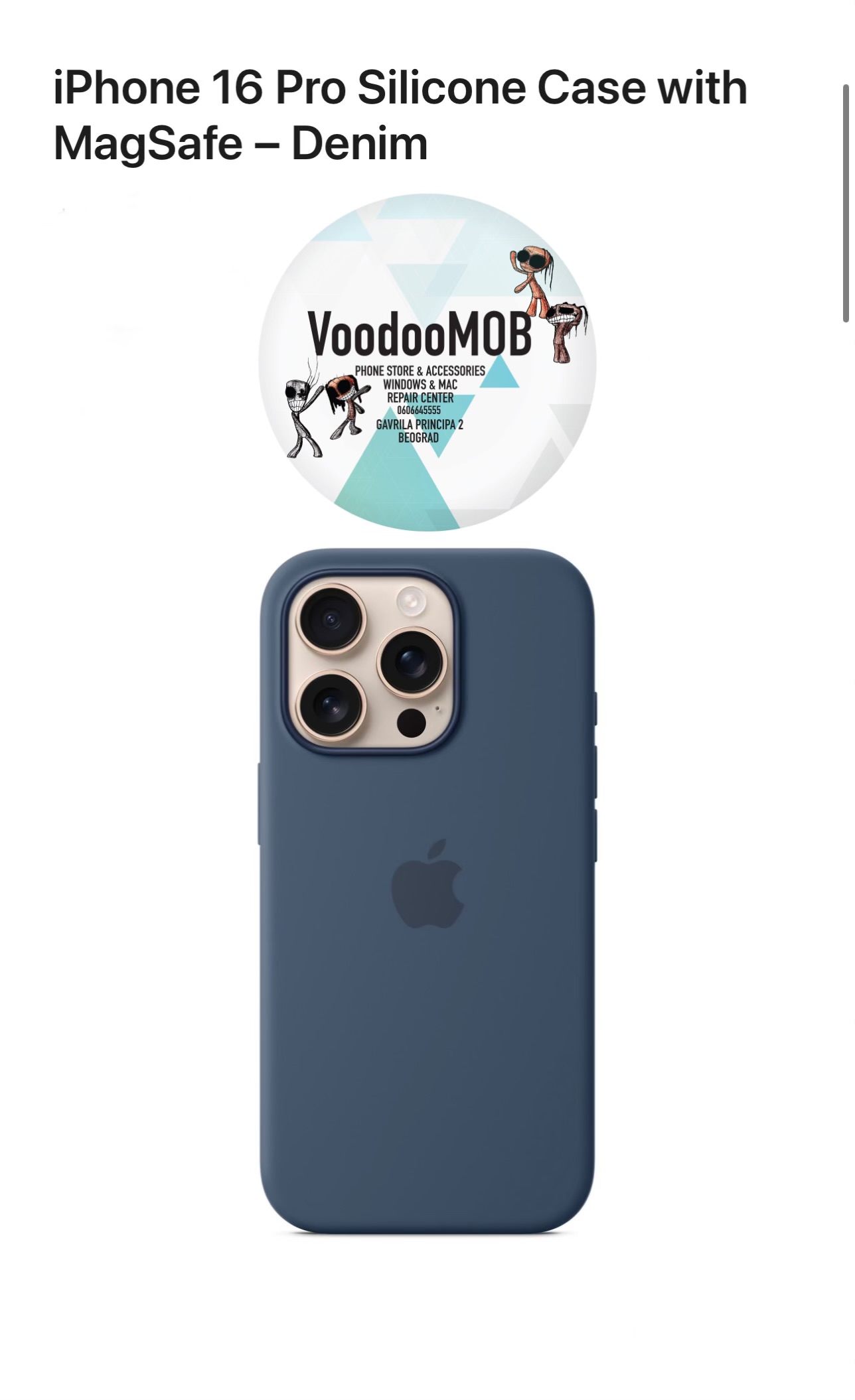 iPhone 16 / 16 Plus / 16 Pro / 16 Pro Max Silicone/Leather Maskice sa MagSafe - Image 9