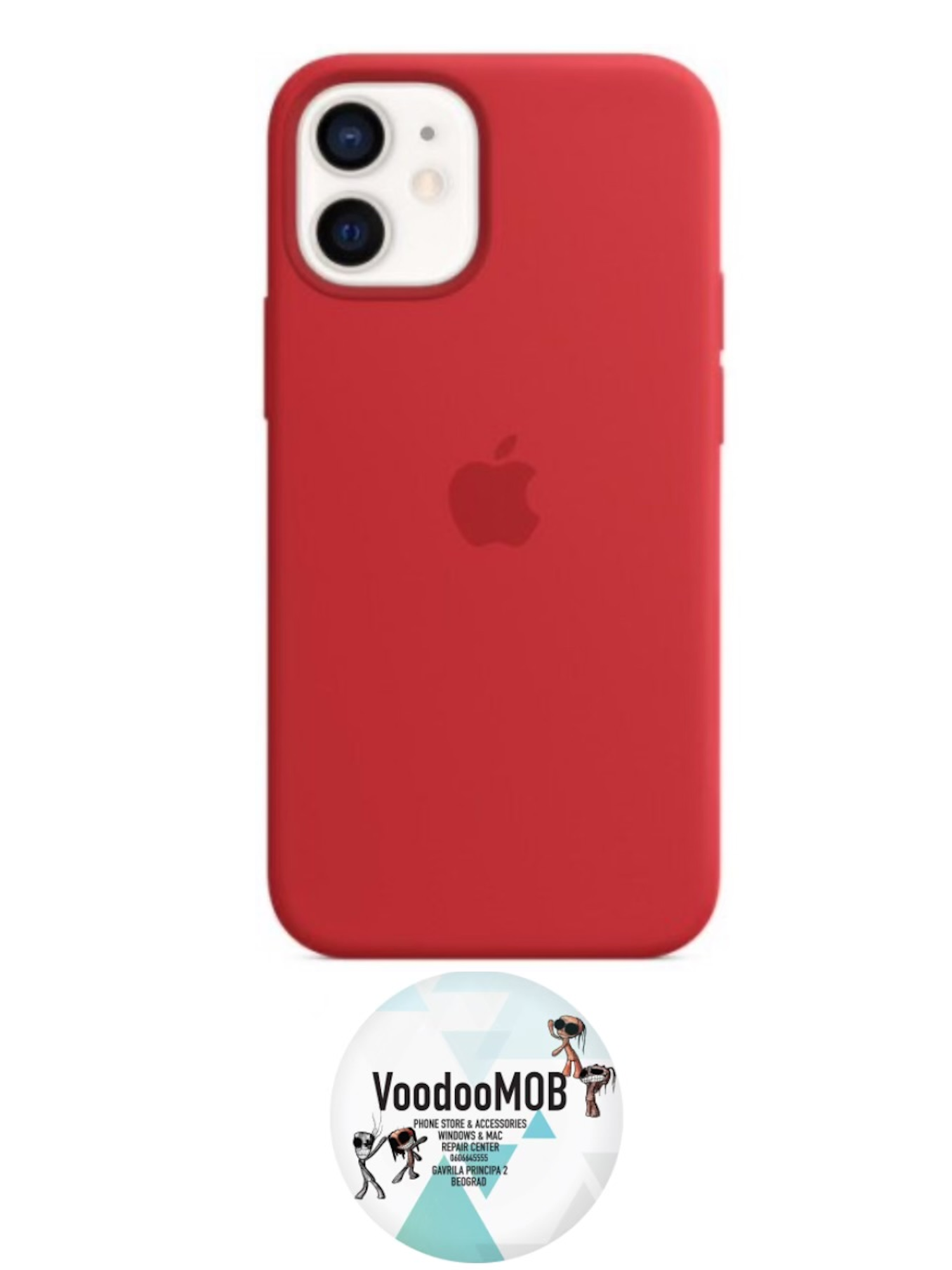 iPhone 12 Mini Silicone case with MagSafe - Image 2