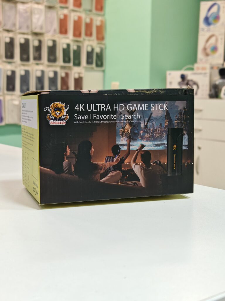 PS5 Look - Q8 Max Retro Konzola 3D/4K/HDMI/40000 Igrica