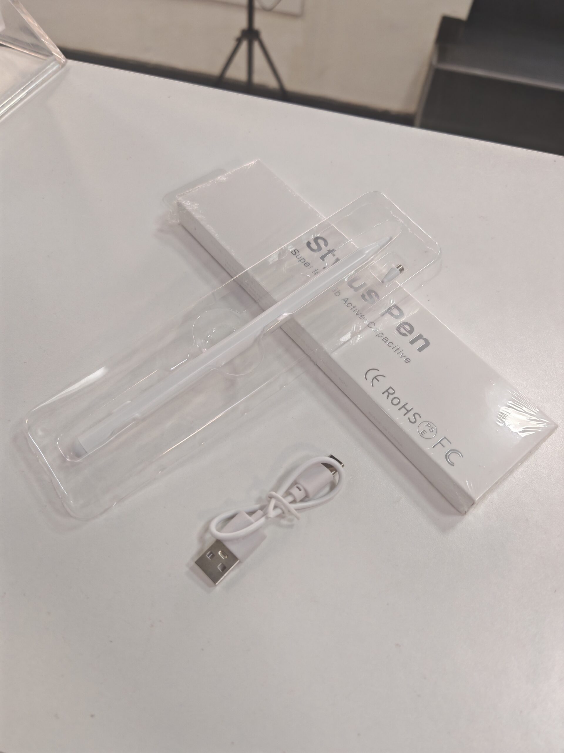 Aktivna Kapacitivna Olovka (Stylus Pen) sa Tankim Vrhom - Image 4